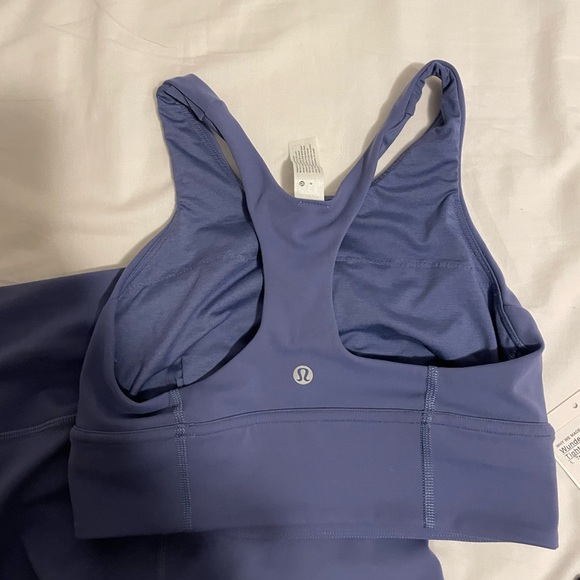 Lululemon Wunder Train Water Drop Matching Set Size 4 EUC - Picture 6 of 6